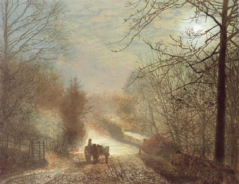 Atkinson Grimshaw Forge Valley,near Scarborough